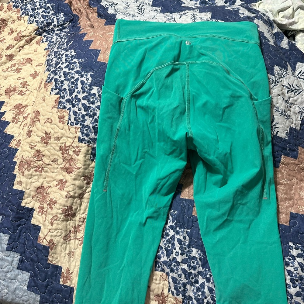 Lululemon Ankle Legging Tight Teal